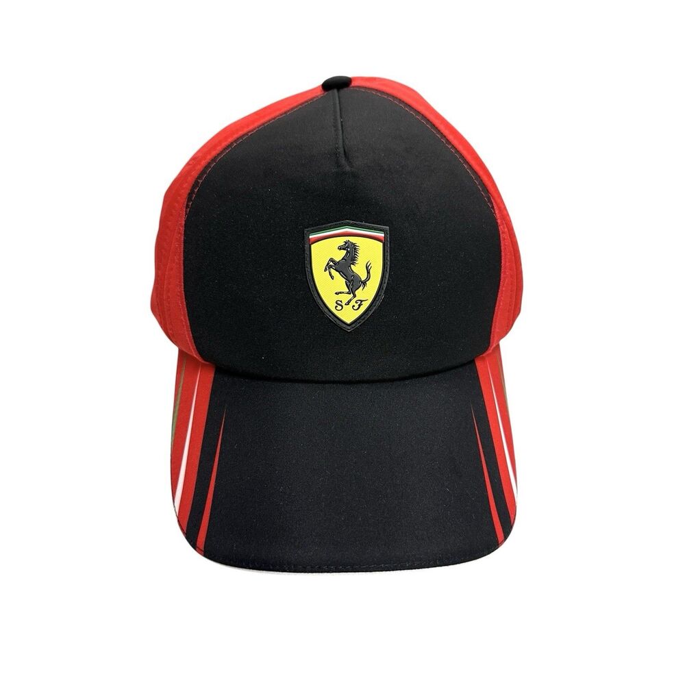 Scuderia Ferrari  Puma Red/Black Team Hat Cap 2022 Snapback